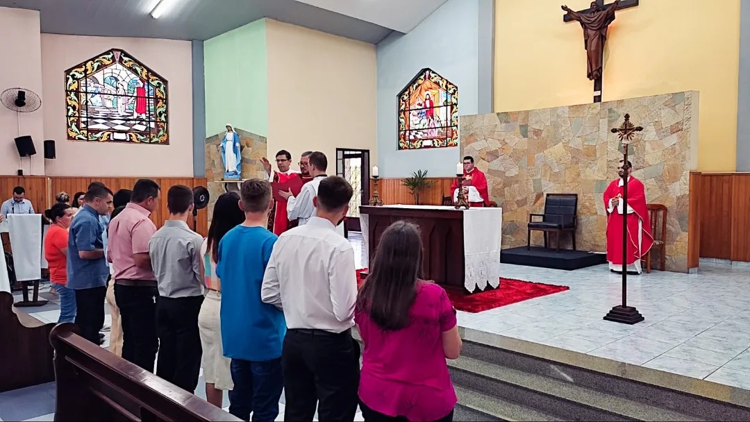 Seminaristas recebem investidura no último final de semana.