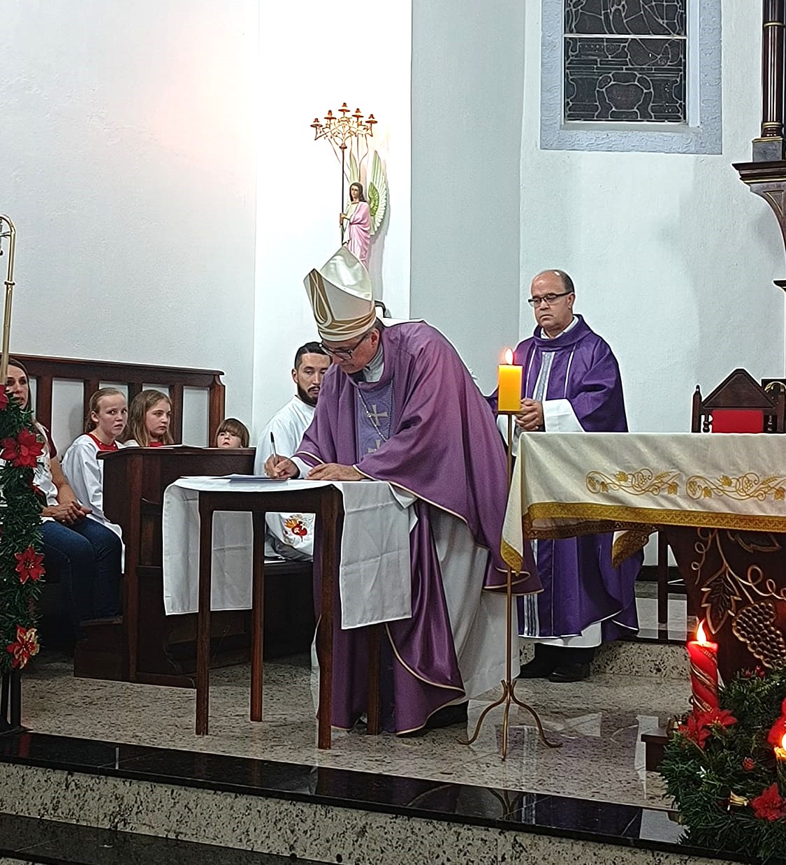 Padre Antônio Carlos Rodrigues toma posse no Santuário Diocesano Nossa Senhora do Rosário