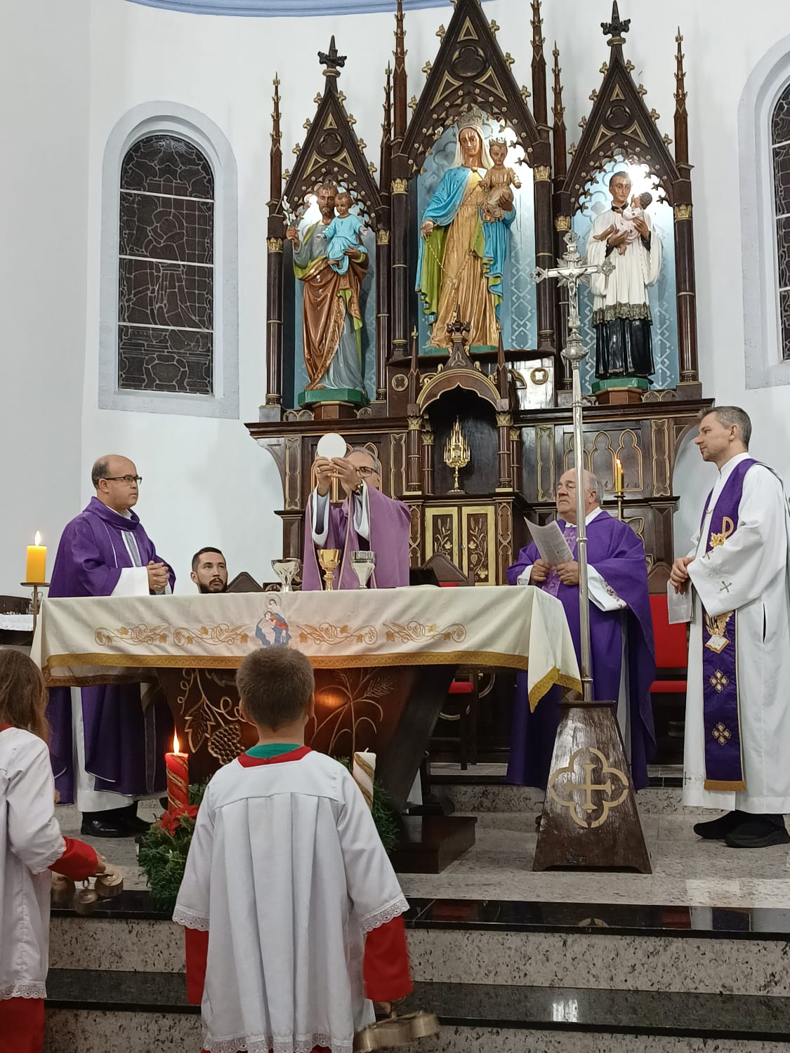 Padre Antônio Carlos Rodrigues toma posse no Santuário Diocesano Nossa Senhora do Rosário