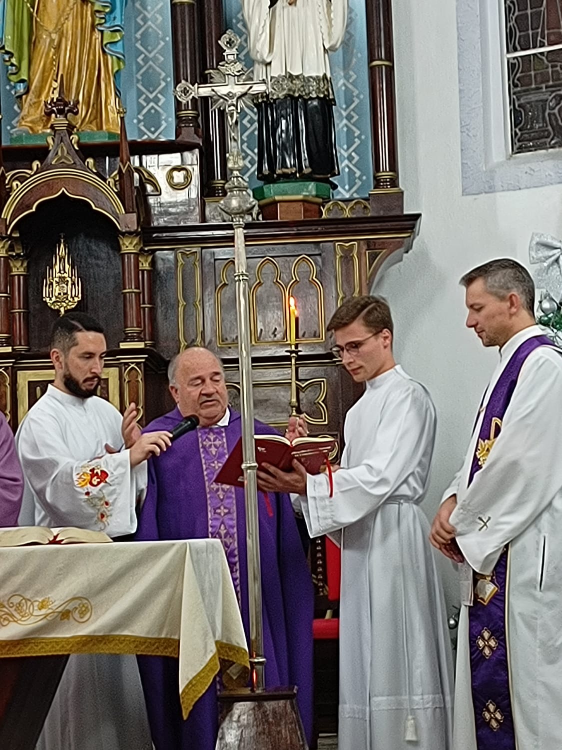 Padre Antônio Carlos Rodrigues toma posse no Santuário Diocesano Nossa Senhora do Rosário