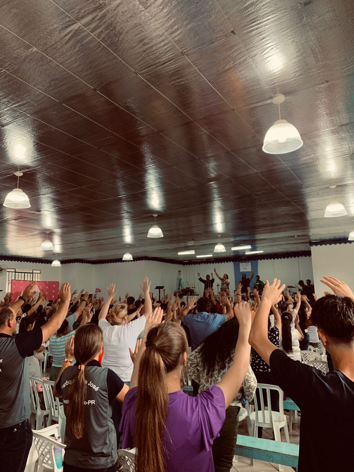 Paróquia de Antônio Olinto comemora 46 anos