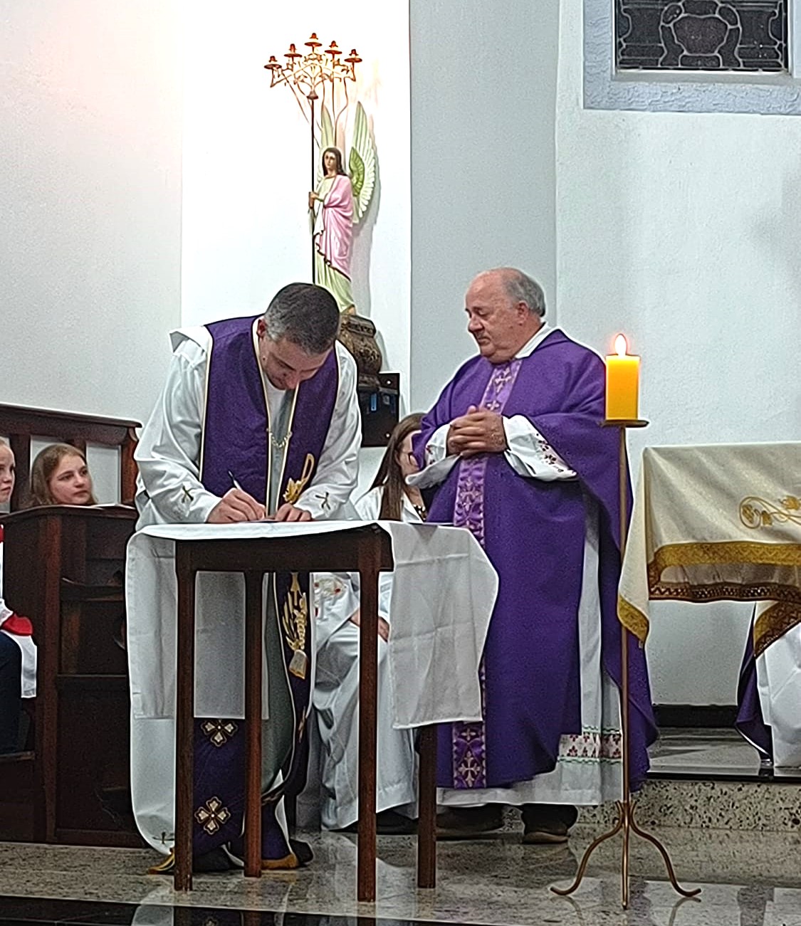 Padre Antônio Carlos Rodrigues toma posse no Santuário Diocesano Nossa Senhora do Rosário