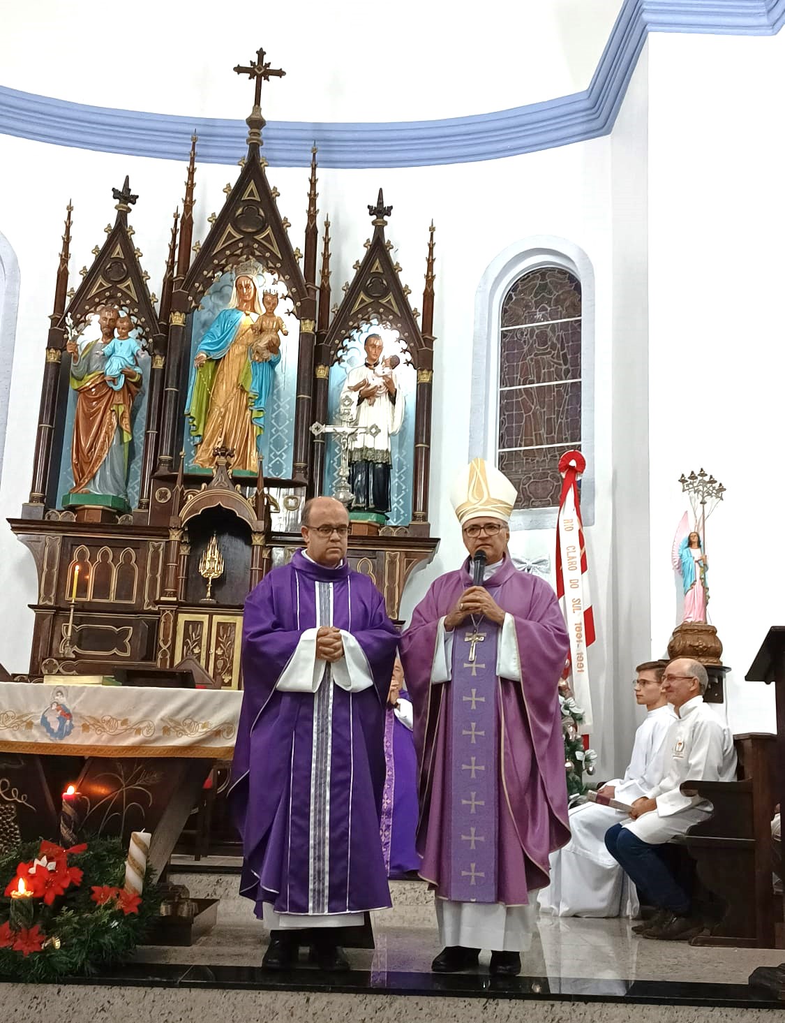Padre Antônio Carlos Rodrigues toma posse no Santuário Diocesano Nossa Senhora do Rosário