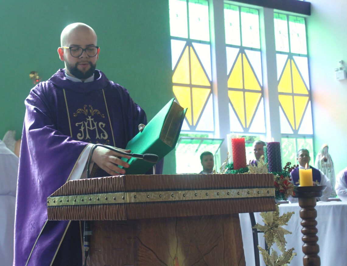 Padre Diego é novo Administrador Paroquial na Paróquia Santa Bárbara