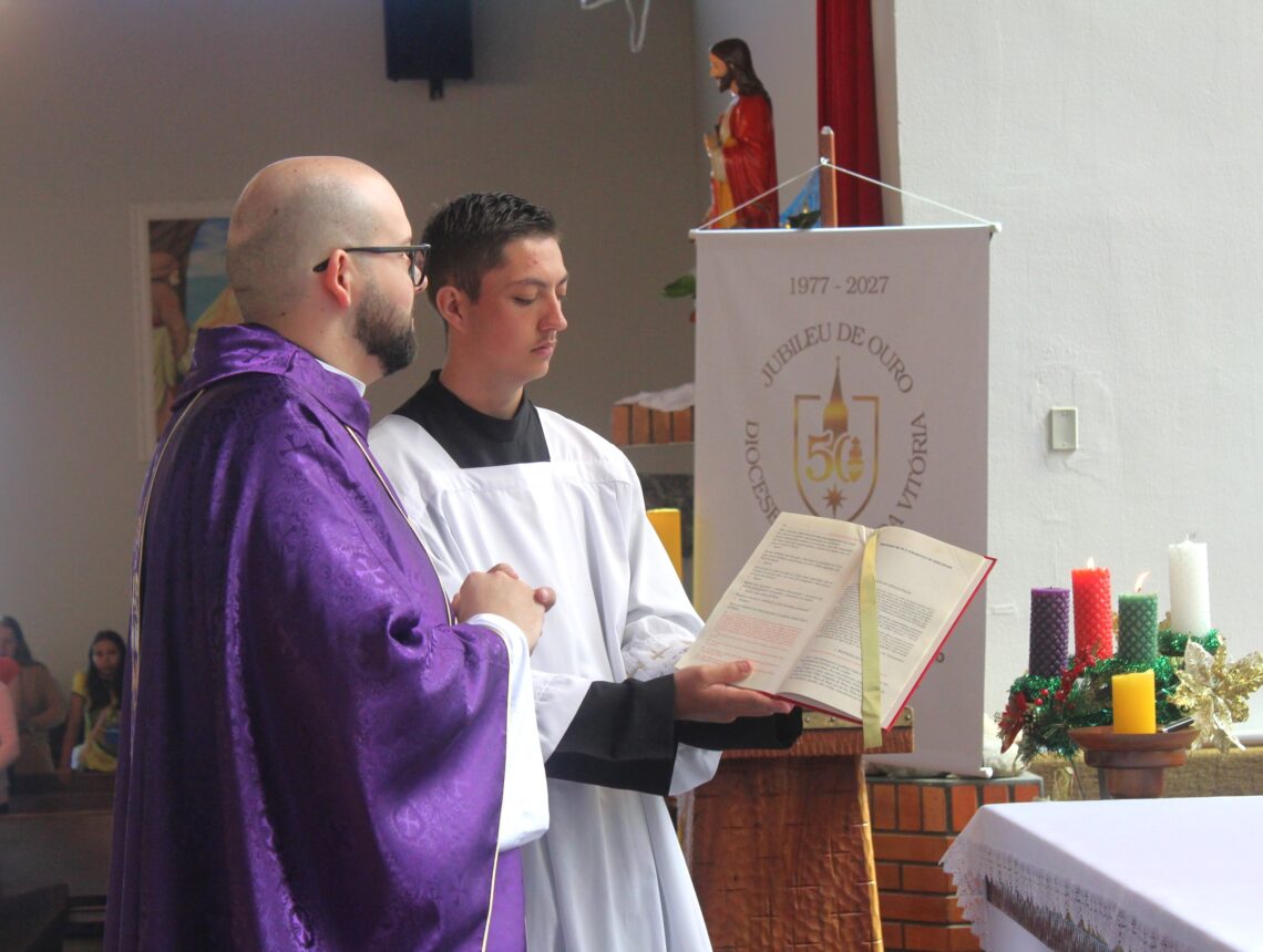 Padre Diego é novo Administrador Paroquial na Paróquia Santa Bárbara