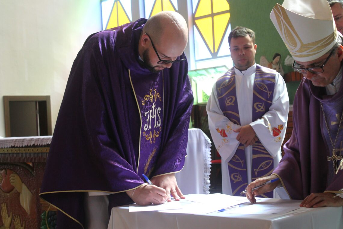 Padre Diego é novo Administrador Paroquial na Paróquia Santa Bárbara