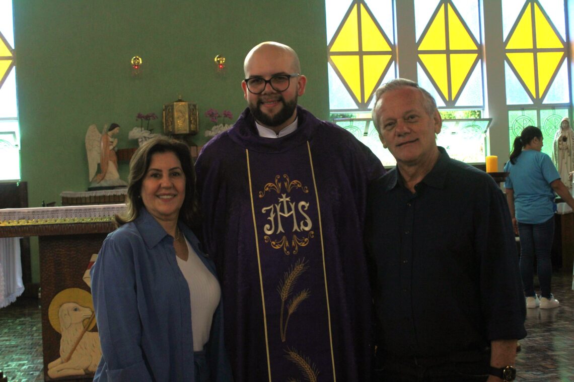 Padre Diego é novo Administrador Paroquial na Paróquia Santa Bárbara