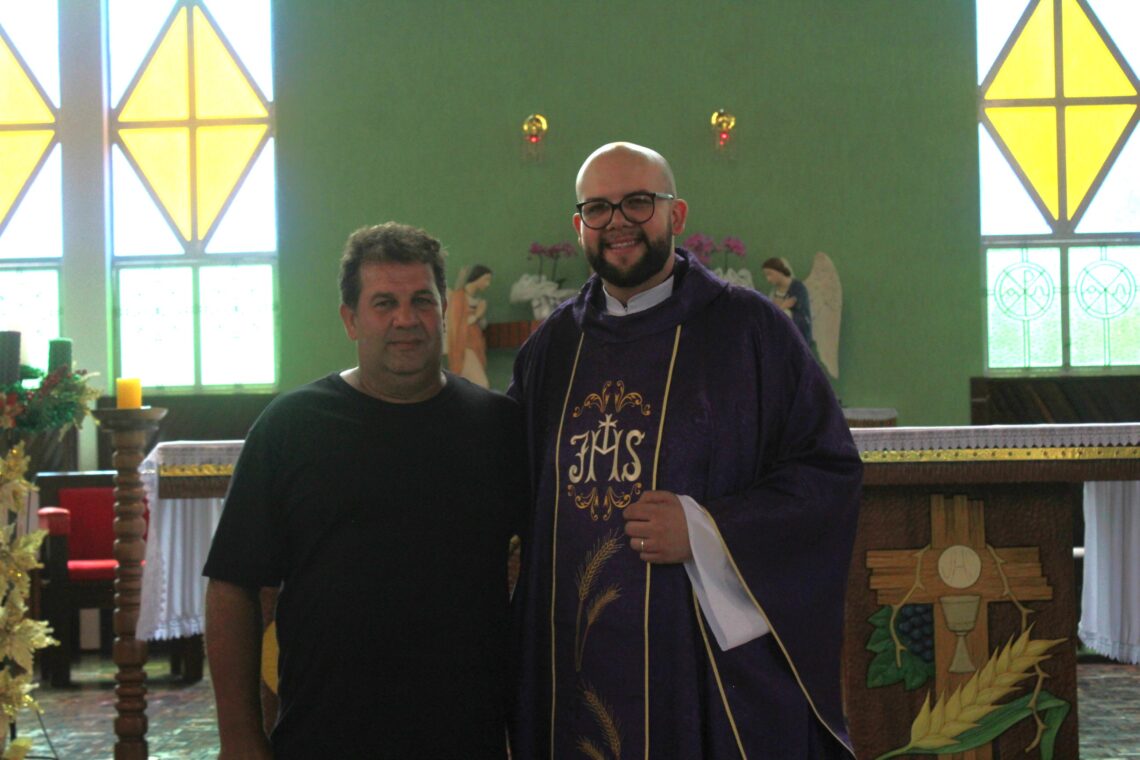 Padre Diego é novo Administrador Paroquial na Paróquia Santa Bárbara