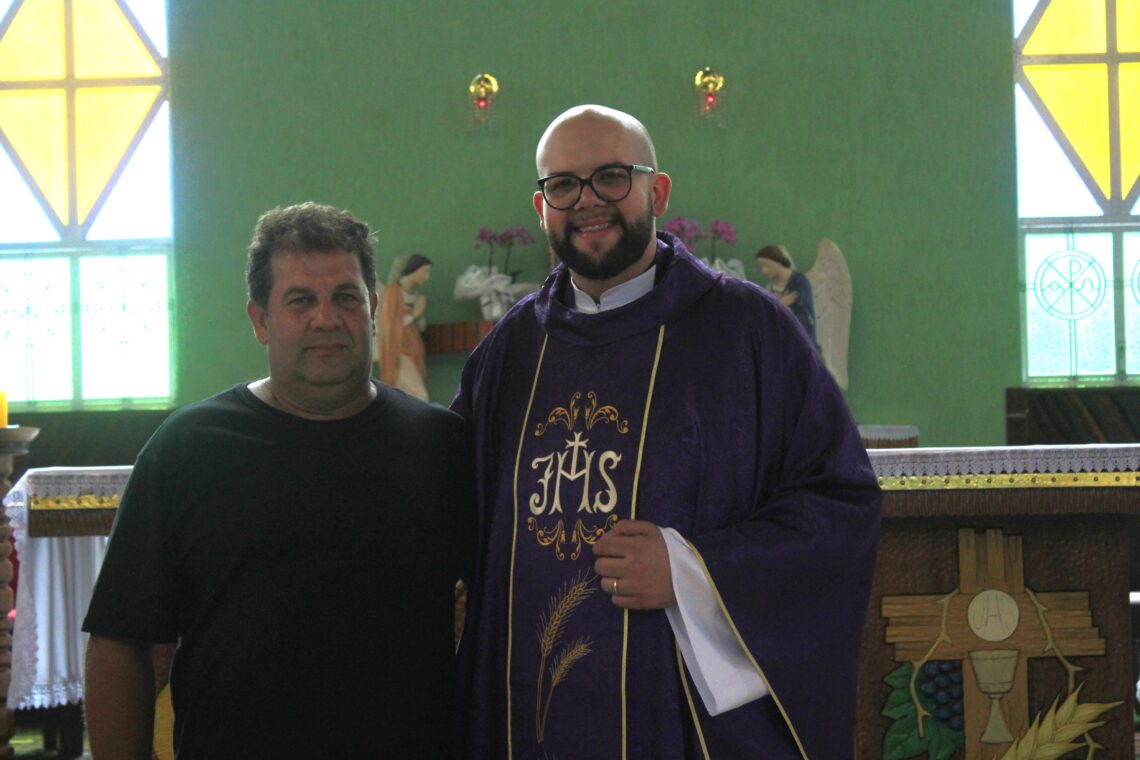 Padre Diego é novo Administrador Paroquial na Paróquia Santa Bárbara