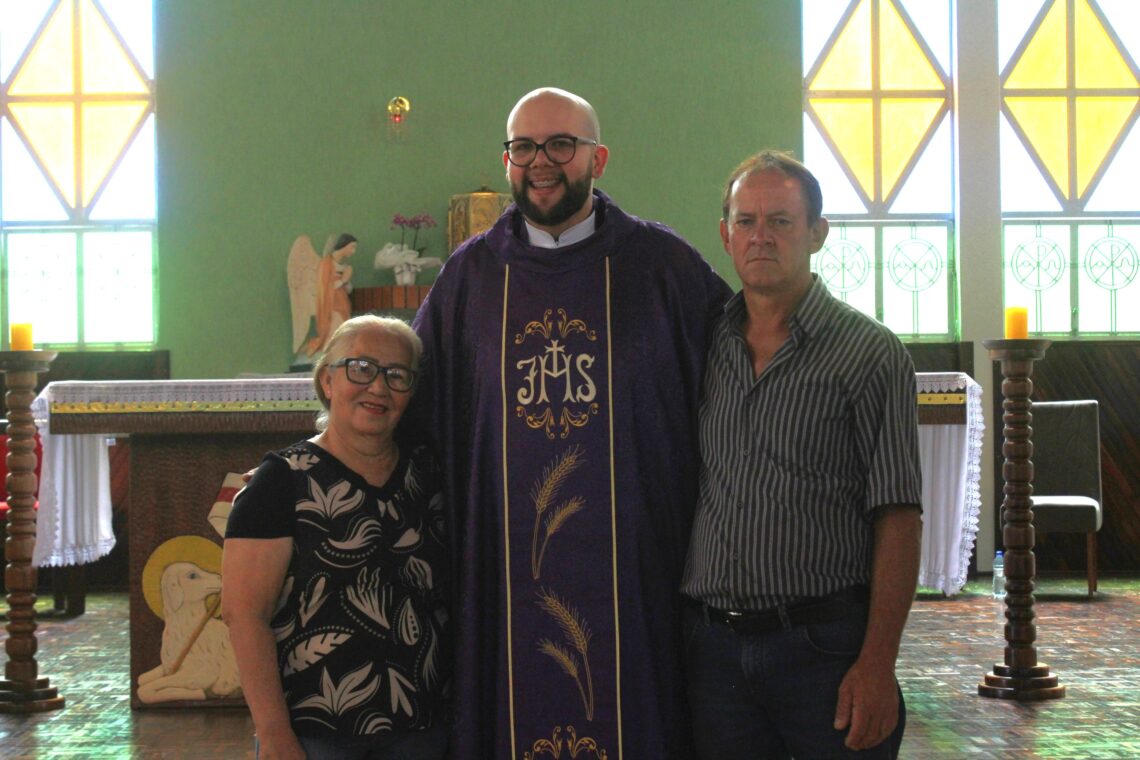 Padre Diego é novo Administrador Paroquial na Paróquia Santa Bárbara