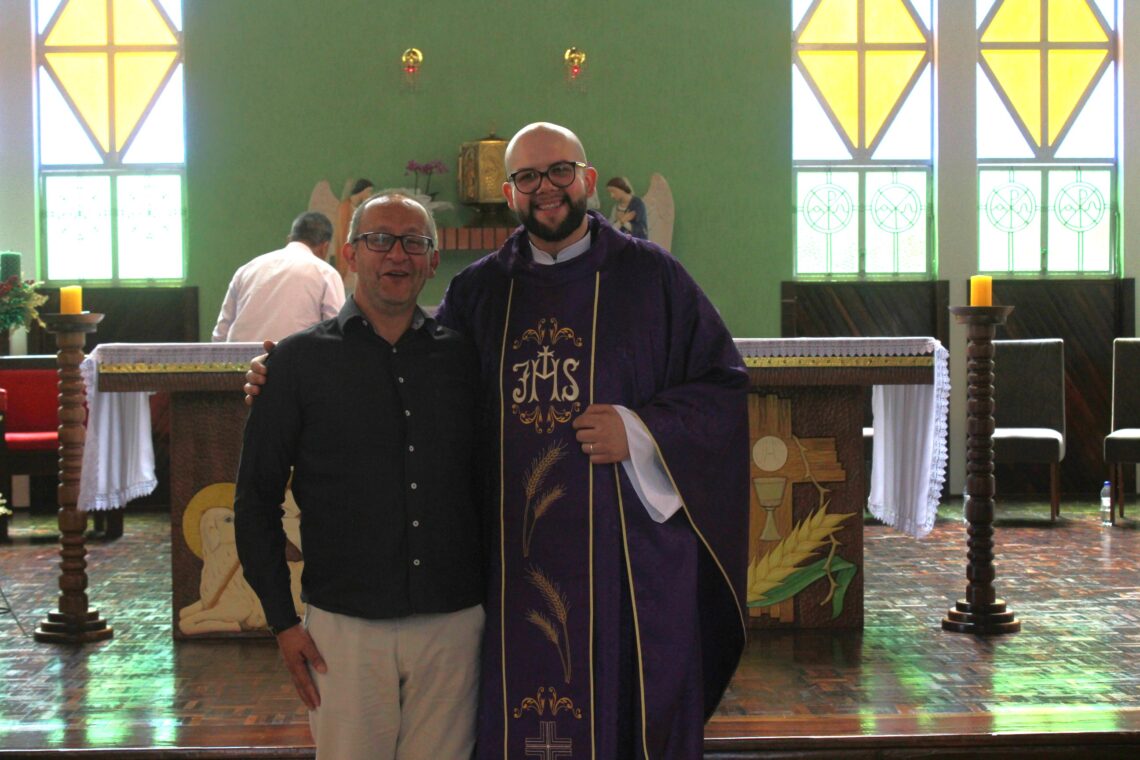Padre Diego é novo Administrador Paroquial na Paróquia Santa Bárbara