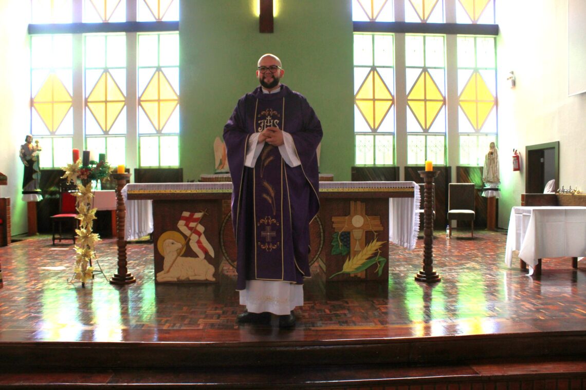 Padre Diego é novo Administrador Paroquial na Paróquia Santa Bárbara