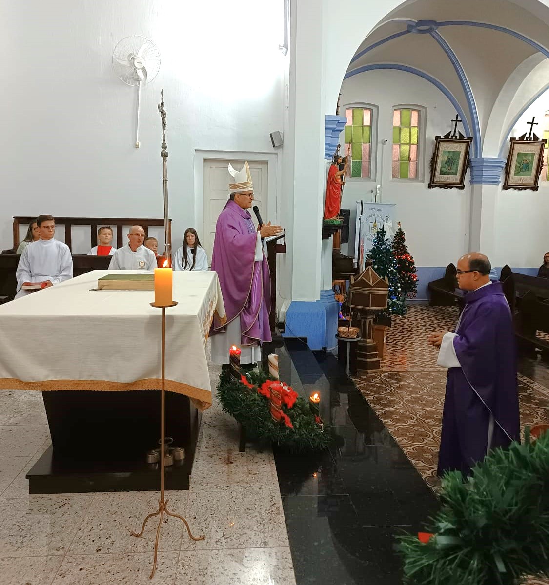 Padre Antônio Carlos Rodrigues toma posse no Santuário Diocesano Nossa Senhora do Rosário