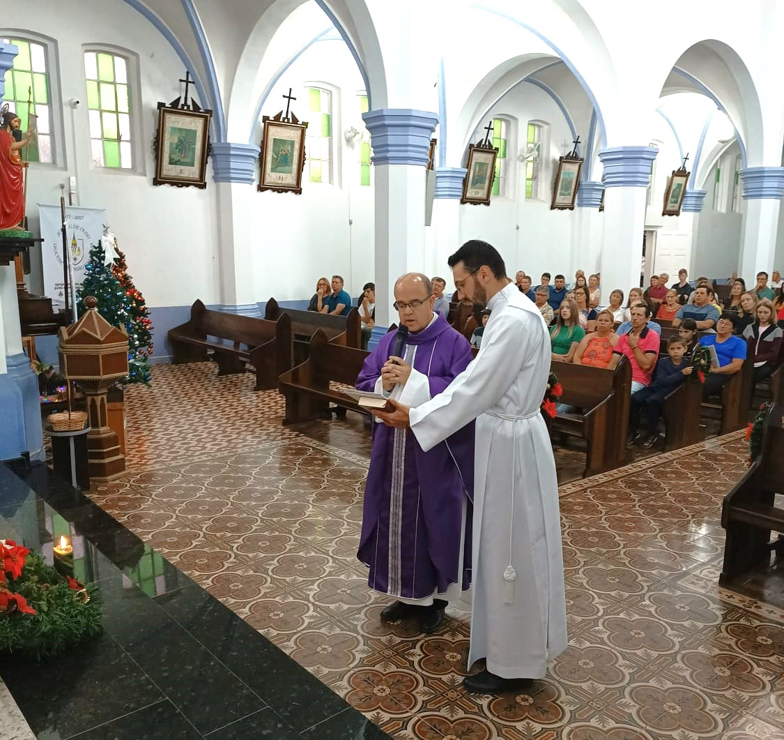 Padre Antônio Carlos Rodrigues toma posse no Santuário Diocesano Nossa Senhora do Rosário