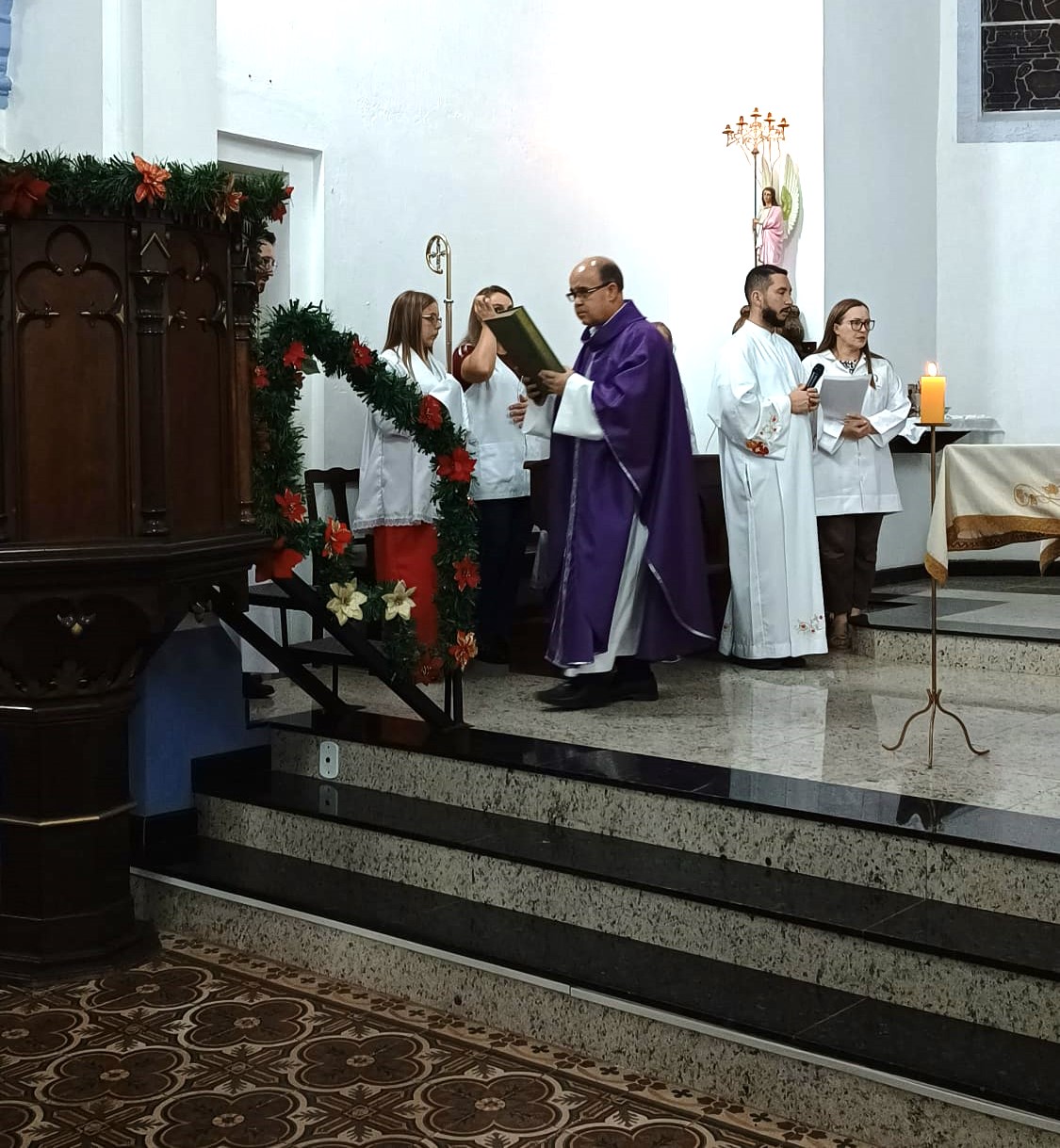 Padre Antônio Carlos Rodrigues toma posse no Santuário Diocesano Nossa Senhora do Rosário