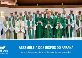 Em fevereiro, bispos do Paraná estarão reunidos em Assembleia na Diocese de Apucarana (PR)