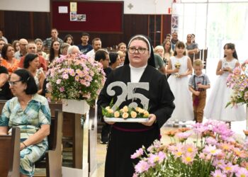 Irmã Jacielma Martins comemora 25 anos de vida religiosa