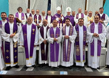 Padres Coordenadores Diocesanos da Ação Evangelizadora no Paraná estão reunidos na diocese de Paranaguá (PR)