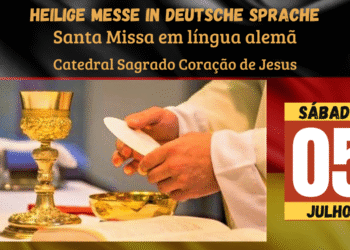 Missa em Língua Alemã será celebrada no primeiro sábado de julho
