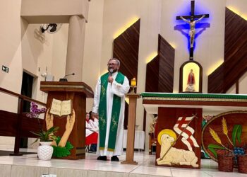 Padre Marcelo Rosa é acolhido como vigário paroquial em Rebouças