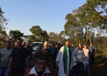 Peregrinação Penitencial marca o Ano Jubilar na Paróquia de Cruz Machado