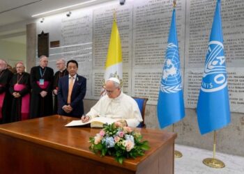 Papa Leão XIV discursa na FAO: vencer a fome é semear a paz
