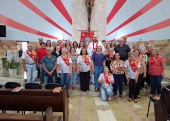 Encontro Setorial do Apostolado da Oração reúne fiéis em Rio Azul