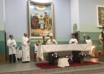 Dom Walter Jorge preside Missa na Paróquia Sagrada Família em União da Vitória
