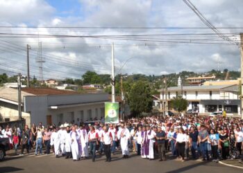 Diocese de União da Vitória realiza a última Peregrinação do Ano Jubilar e a última Missa presidida por Dom Walter Jorge