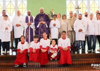 Paróquia Santa Bárbara celebra sua padroeira e inaugura novo campanário