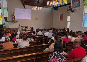 Paróquia Santa Bárbara realiza a primeira formação litúrgica do ano