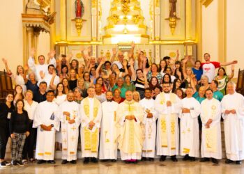 União da Vitória marca presença na posse do novo bispo da Campanha