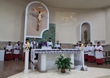 Missa de Envio marca despedida do Padre Alfredo da Paróquia São Cristóvão e Nossa Senhora da Salette