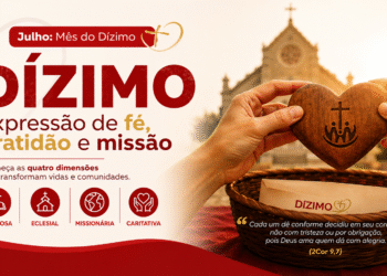 Julho: Mês do Dízimo – Material sobre as quatro dimensões do dízimo será disponibilizado às paróquias