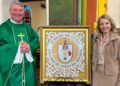 Artista natural de União da Vitória presenteia Diocese com mosaico do Jubileu de Ouro