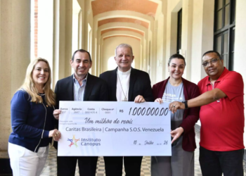 Campanha “SOS Venezuela” recebe R$ 1 milhão para ampliar atendimento às famílias afetadas pelos terremotos