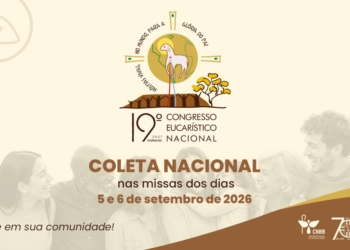 Coleta Nacional para o 19º Congresso Eucarístico Nacional será realizada nos dias 5 e 6 de setembro
