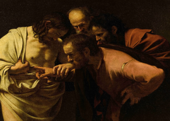 Fé e religiosidade na arte sacra: A incredulidade de Tomé Caravaggio